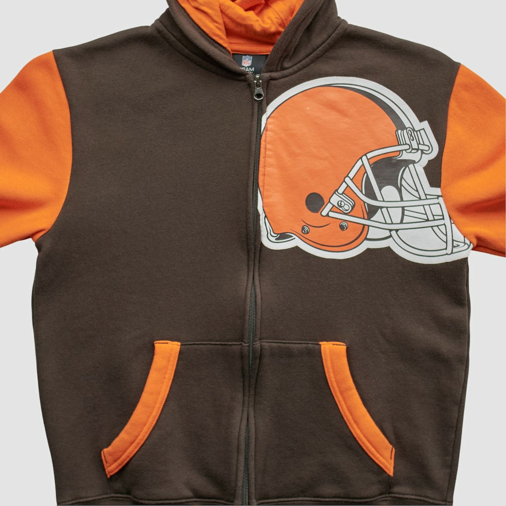 Cleveland Browns Fanatics NFL 2010s Hooded Full Zip Sweatshirt