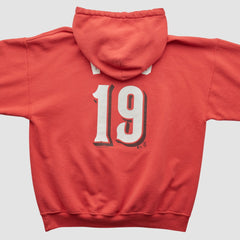 Cincinnati Reds Genuine Merchandise 2000s Hooded Pullover Sweatshirt | MLB Outlet