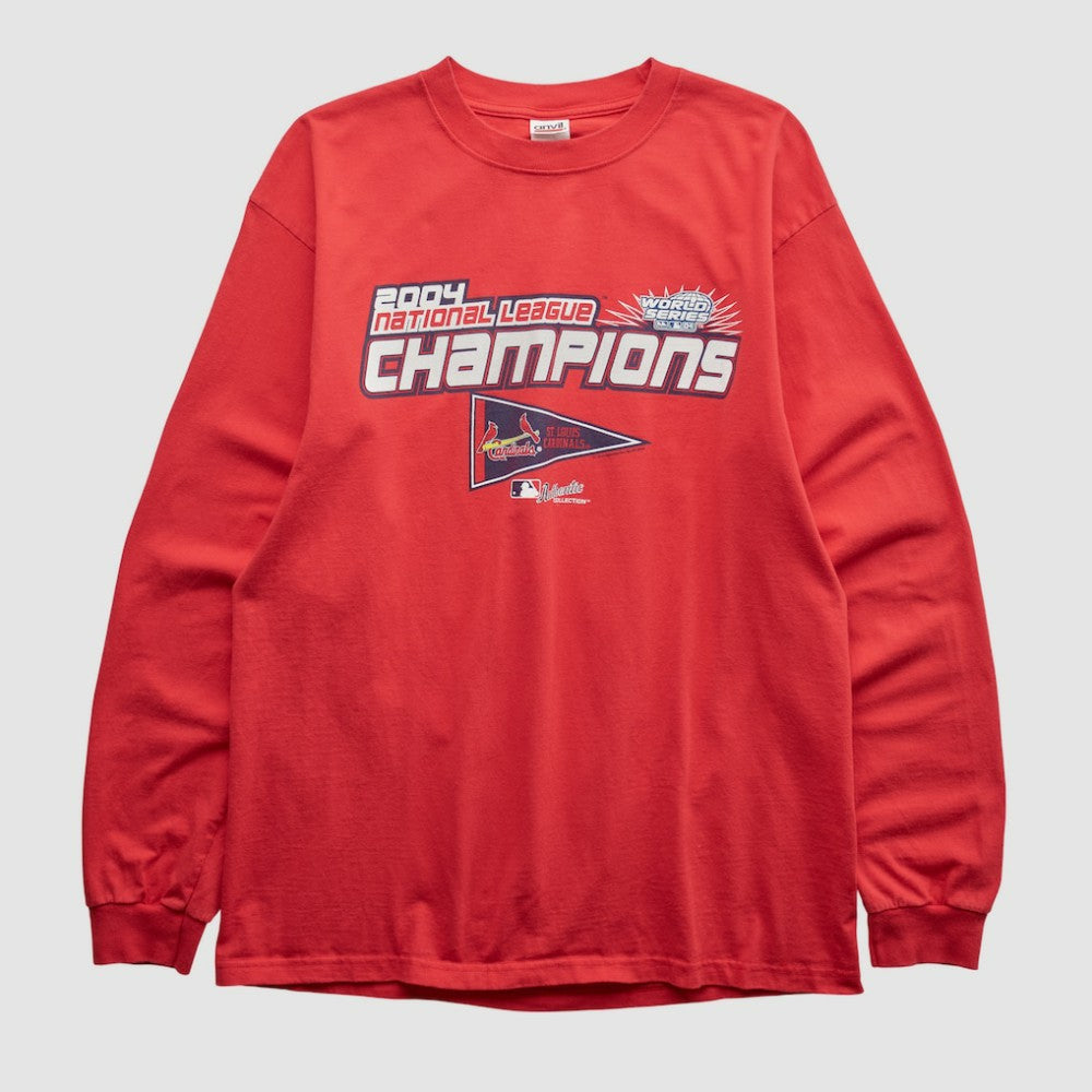 St. Louis Cardinals Anvil 2004 Long Sleeve T-shirt | MLB Outlet