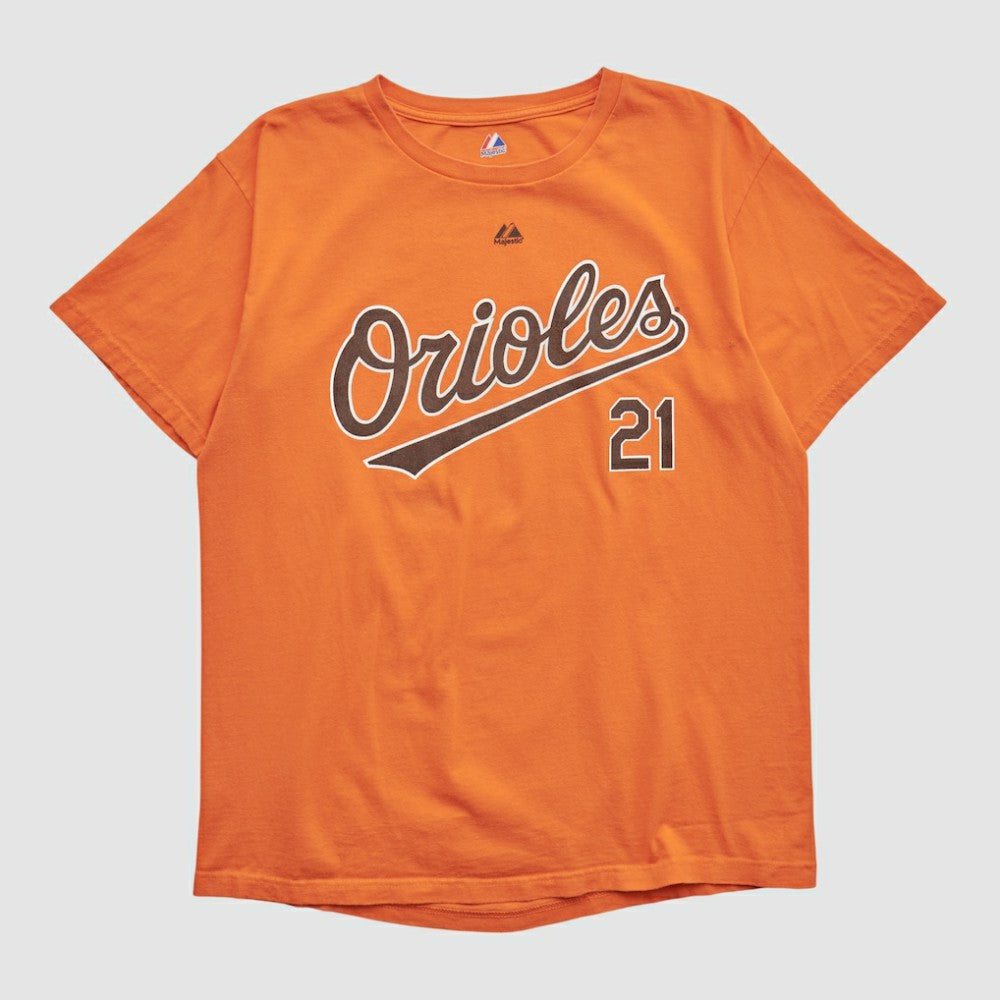Baltimore Orioles Majestic 2000s T-shirt | MLB On Sale