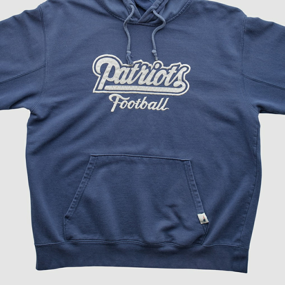 New England Patriots Fanatics NFL 2000s Hooded Pullover Sweatshirt