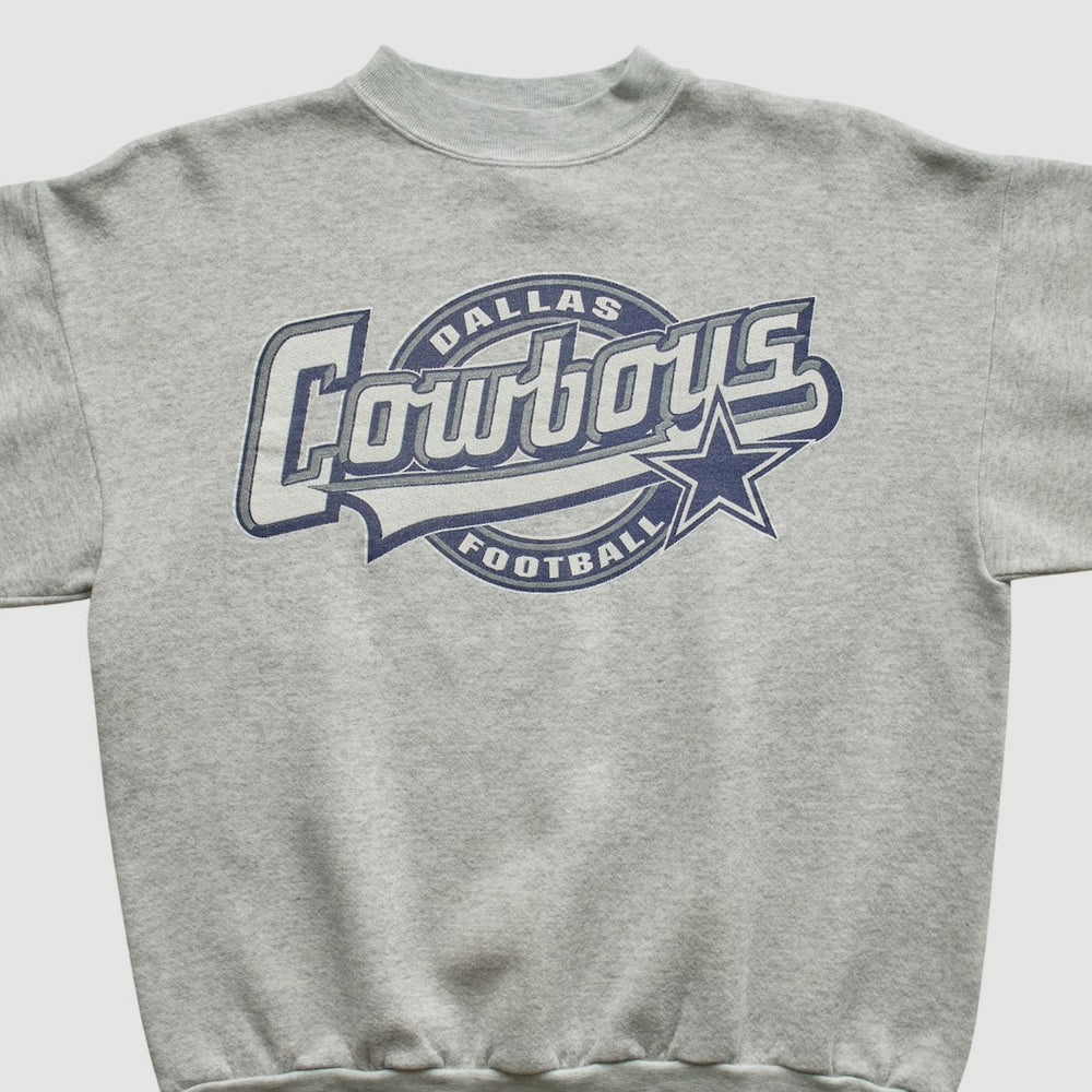 Dallas Cowboys Fanatics Logo 7 90s Pullover Sweatshirt