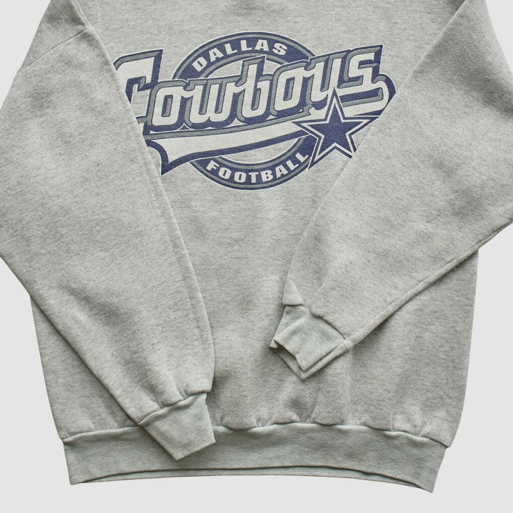 Dallas Cowboys Fanatics Logo 7 90s Pullover Sweatshirt