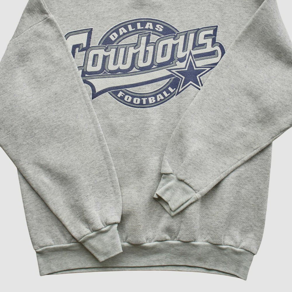 Dallas Cowboys Fanatics Logo 7 90s Pullover Sweatshirt