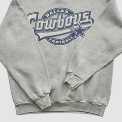 Dallas Cowboys Fanatics Logo 7 90s Pullover Sweatshirt