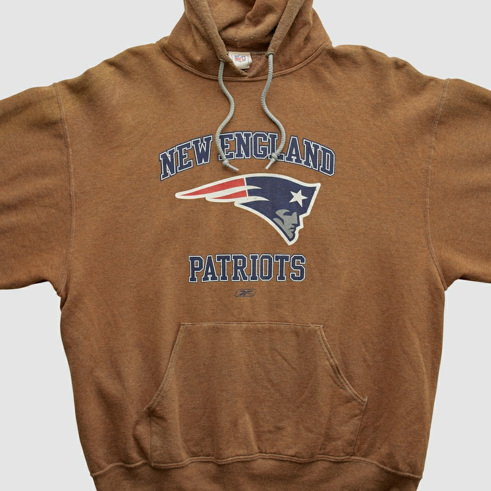 New England Patriots Fanatics Jerzees 2000s Hooded Sweatshirt