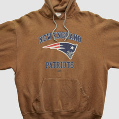 New England Patriots Fanatics Jerzees 2000s Hooded Sweatshirt