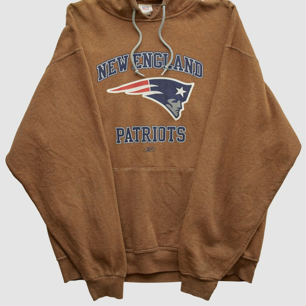 New England Patriots Fanatics Jerzees 2000s Hooded Sweatshirt