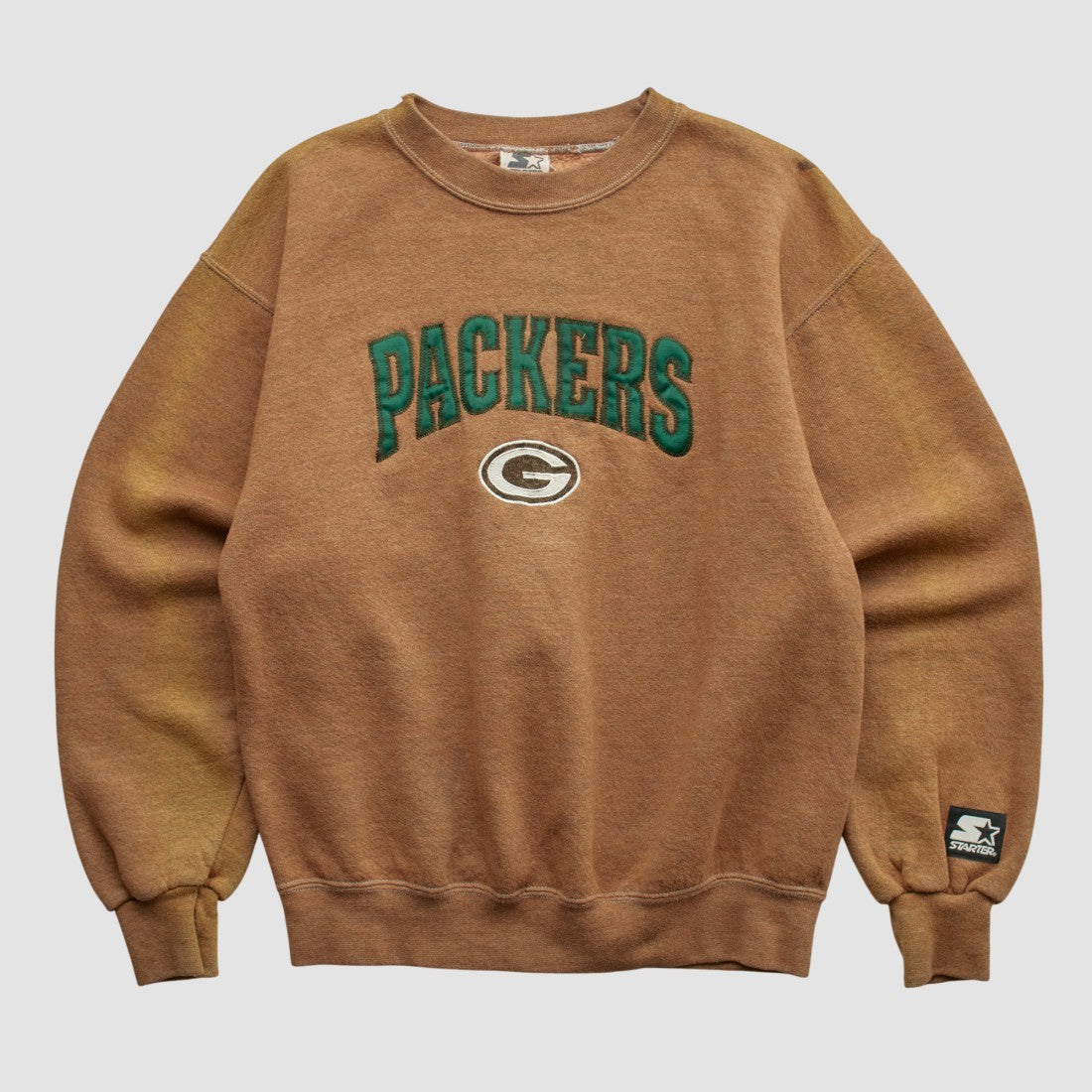 Green Bay Packers Fanatics Starter 90s Pullover Sweatshirt
