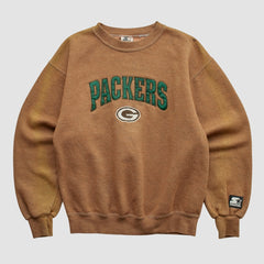 Green Bay Packers Fanatics Starter 90s Pullover Sweatshirt