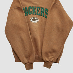 Green Bay Packers Fanatics Starter 90s Pullover Sweatshirt