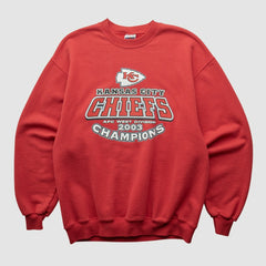 Kansas City Chiefs Fanatics Jerzees 2003 Pullover Sweatshirt