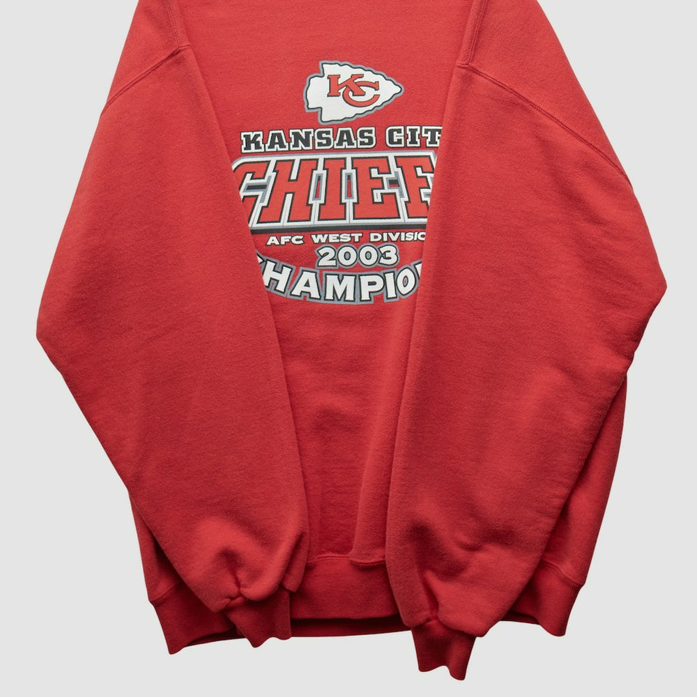 Kansas City Chiefs Fanatics Jerzees 2003 Pullover Sweatshirt