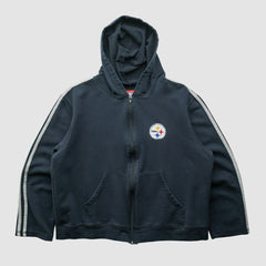 Pittsburgh Steelers Fanatics NFL 2000s Hooded Full Zip Sweatshirt