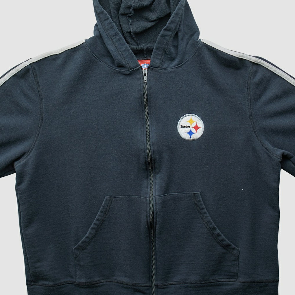 Pittsburgh Steelers Fanatics NFL 2000s Hooded Full Zip Sweatshirt