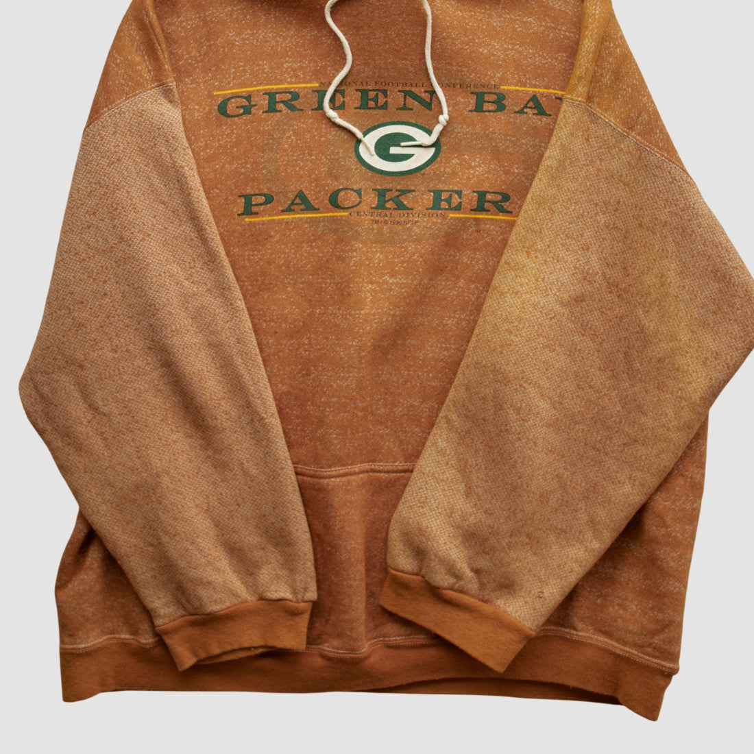 Green Bay Packers Fanatics Galt Sand 90s Hooded Pullover Sweatshirt