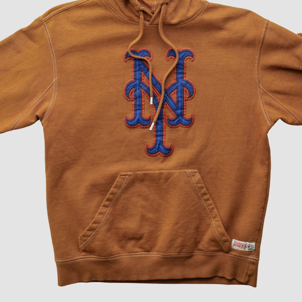 New York Mets Stitches 2000s Hooded Pullover Sweatshirt | MLB Shop