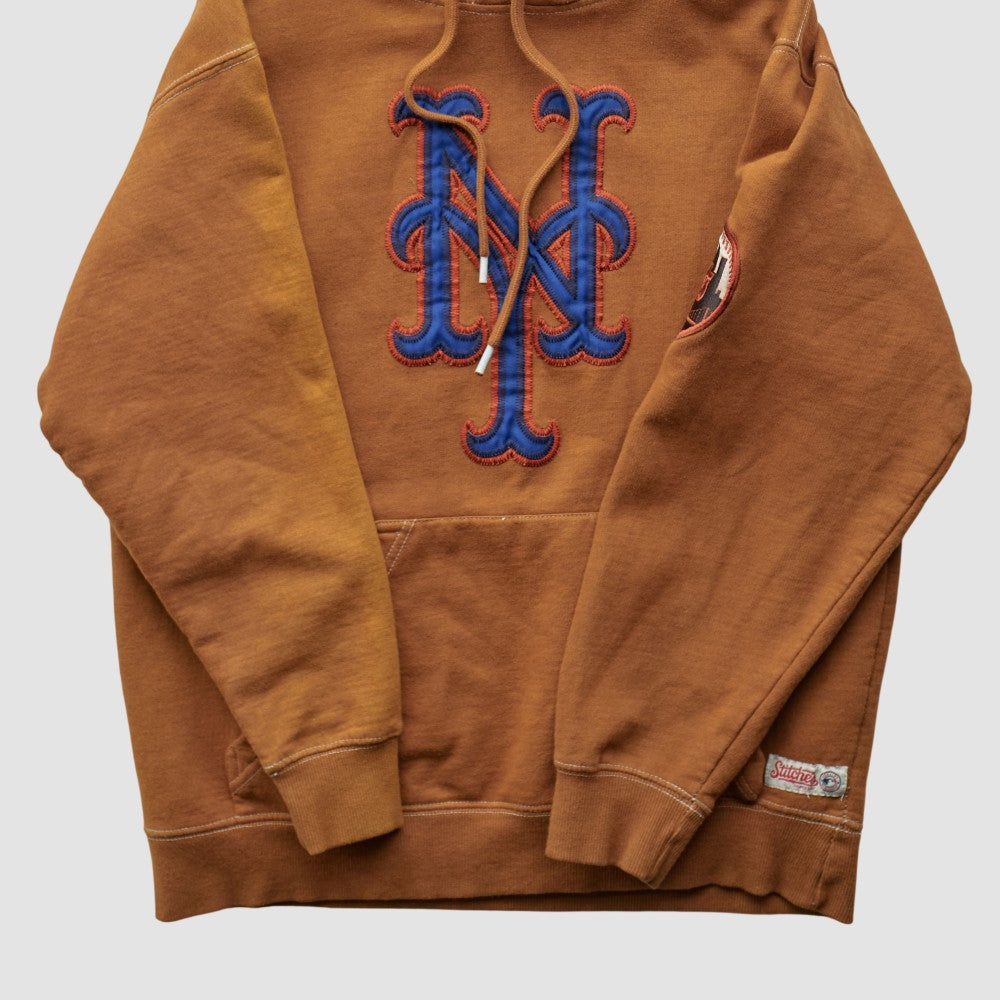 New York Mets Stitches 2000s Hooded Pullover Sweatshirt | MLB Shop