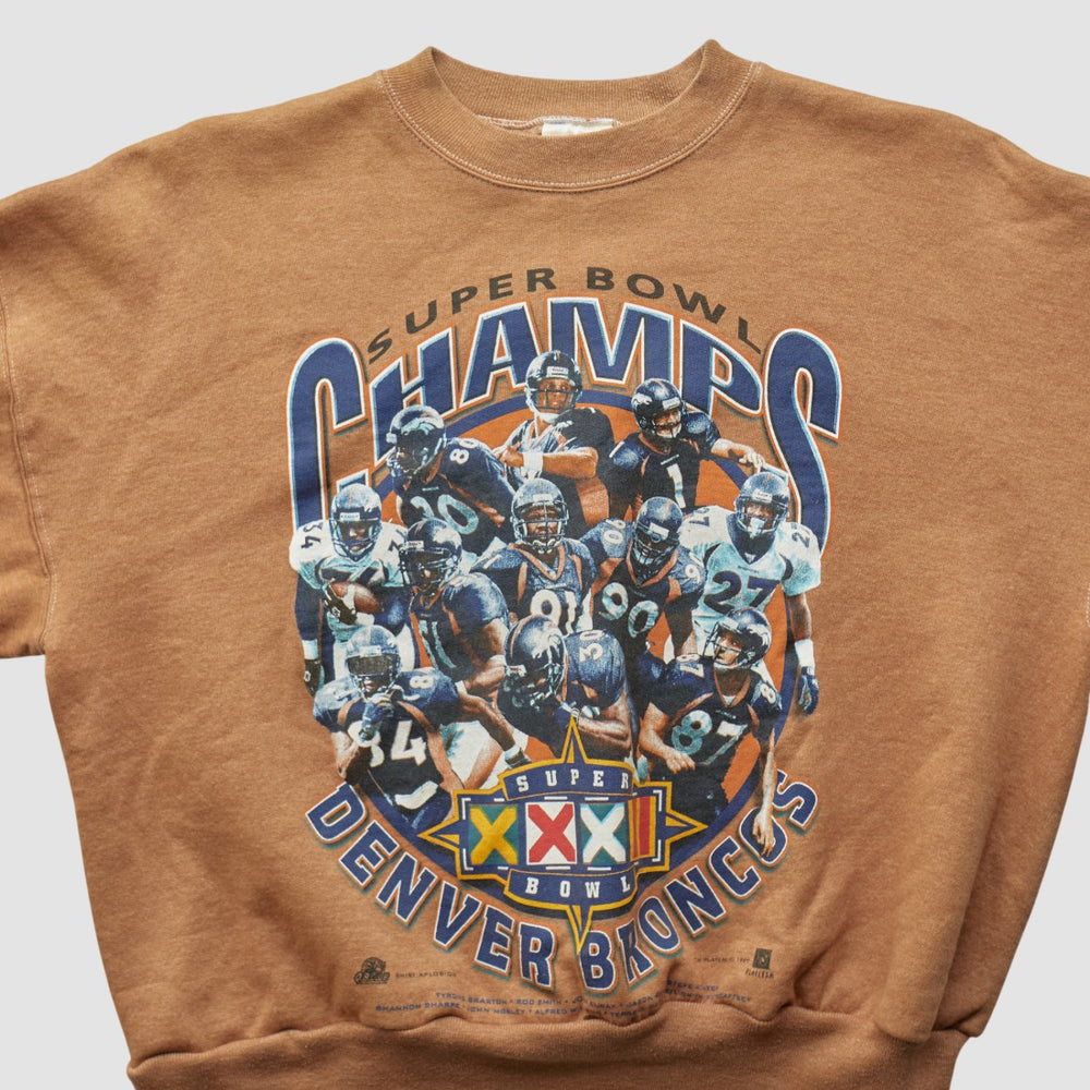 Denver Broncos Fanatics Hanes 1998 Pullover Sweatshirt