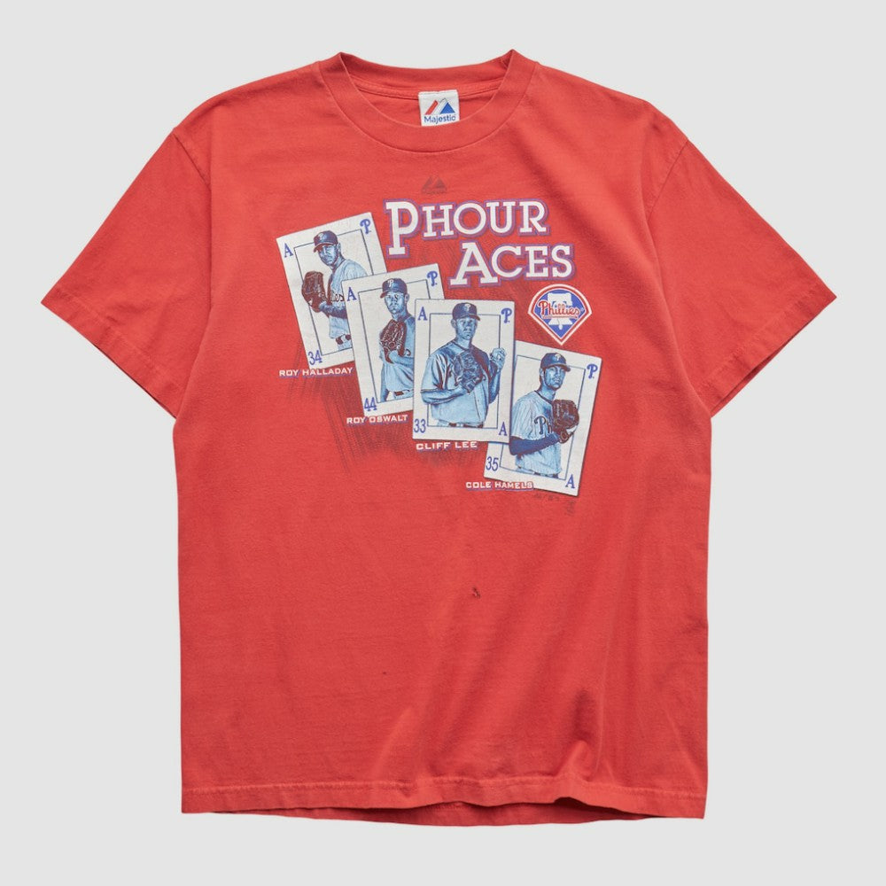Philadelphia Phillies Majestic 2000s T-shirt | MLB Near me
