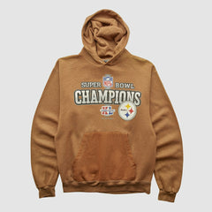 Pittsburgh Steelers Fanatics Super Bowl XL Reebok 2006 Hooded Pullover Sweatshirt