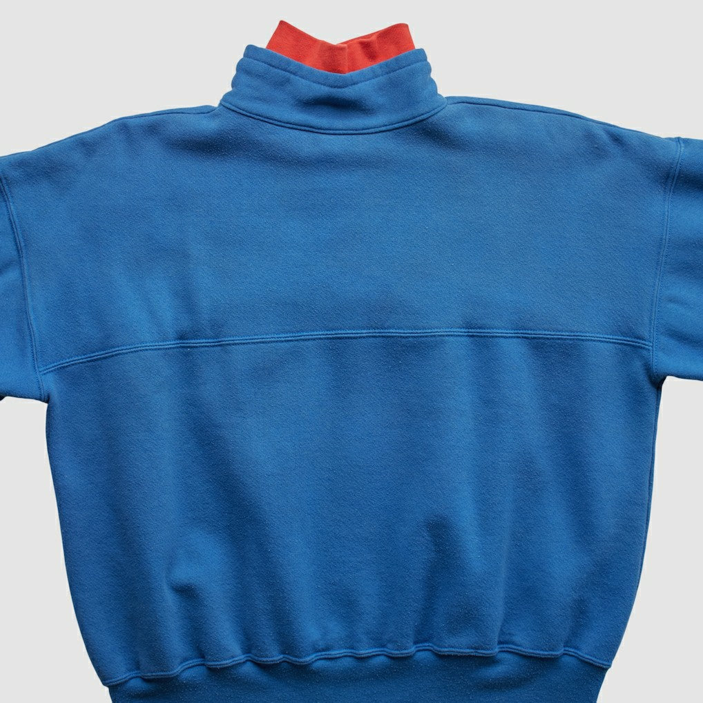 New England Patriots Fanatics Dodger 90s 1/4 Zip Sweatshirt