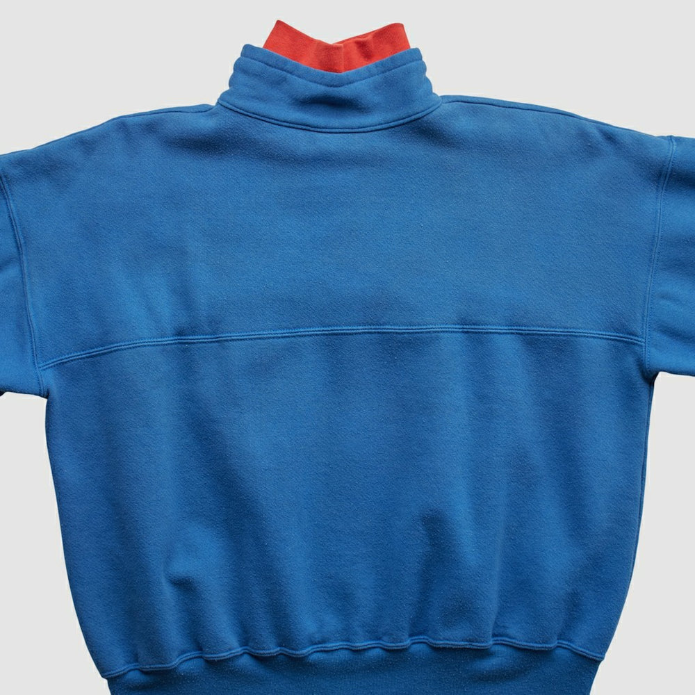 New England Patriots Fanatics Dodger 90s 1/4 Zip Sweatshirt
