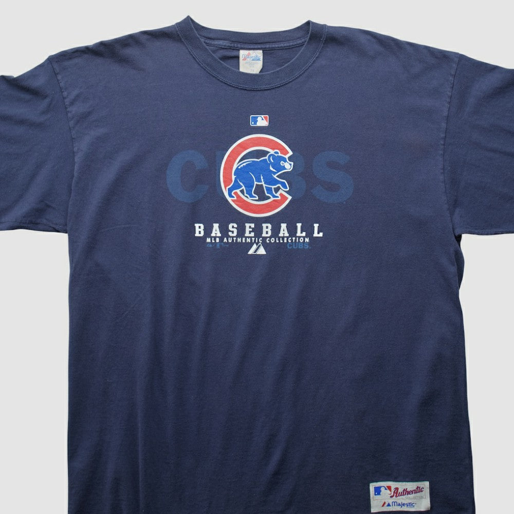 Chicago Cubs Majestic 2000s T-shirt | MLB New