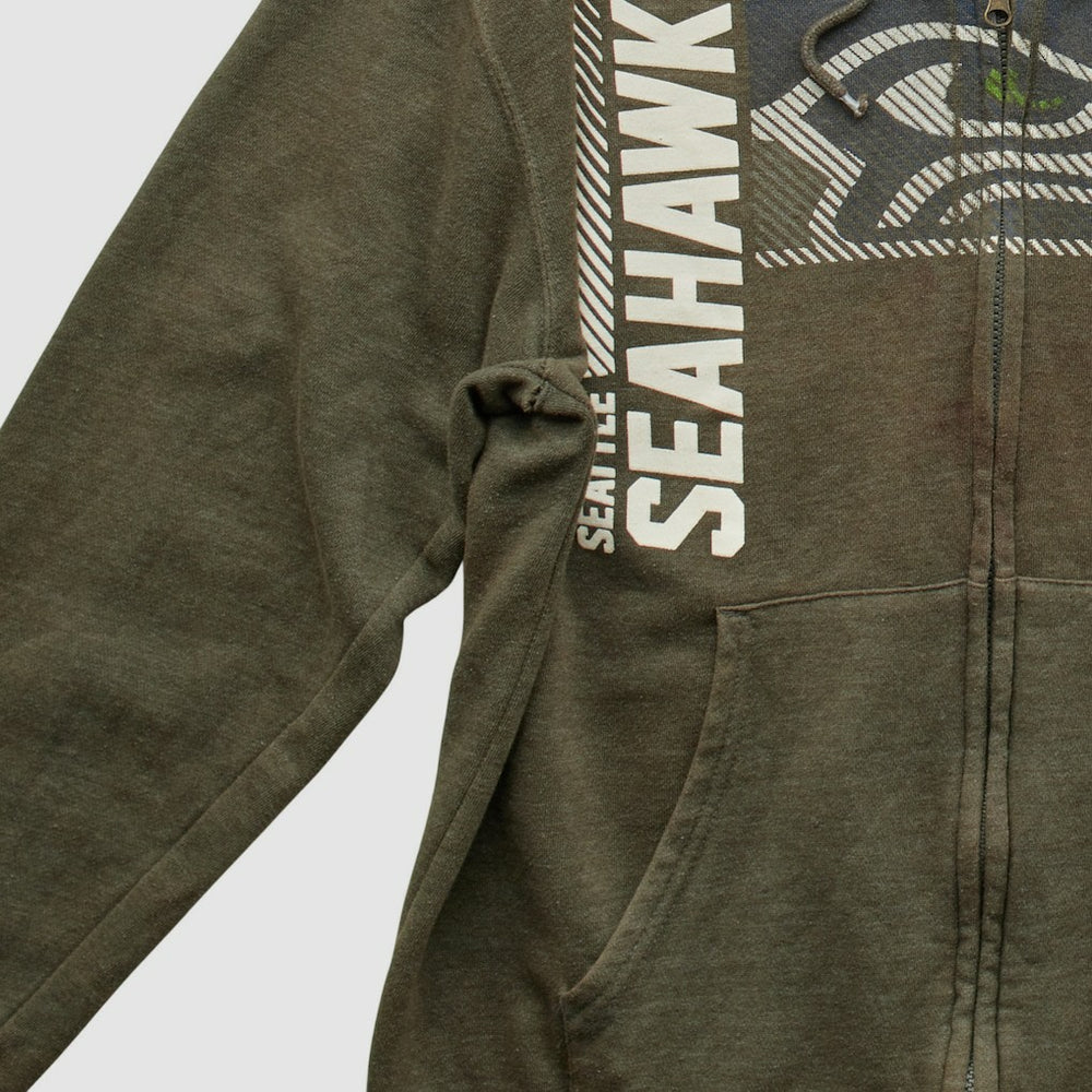 Seattle Seahawks Fanatics NFL 2010s Hooded Full Zip Sweatshirt