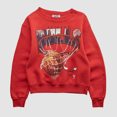 Chicago Bulls Lee Apparel 90s Pullover Sweatshirt On Sale