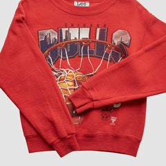 Chicago Bulls Lee Apparel 90s Pullover Sweatshirt On Sale