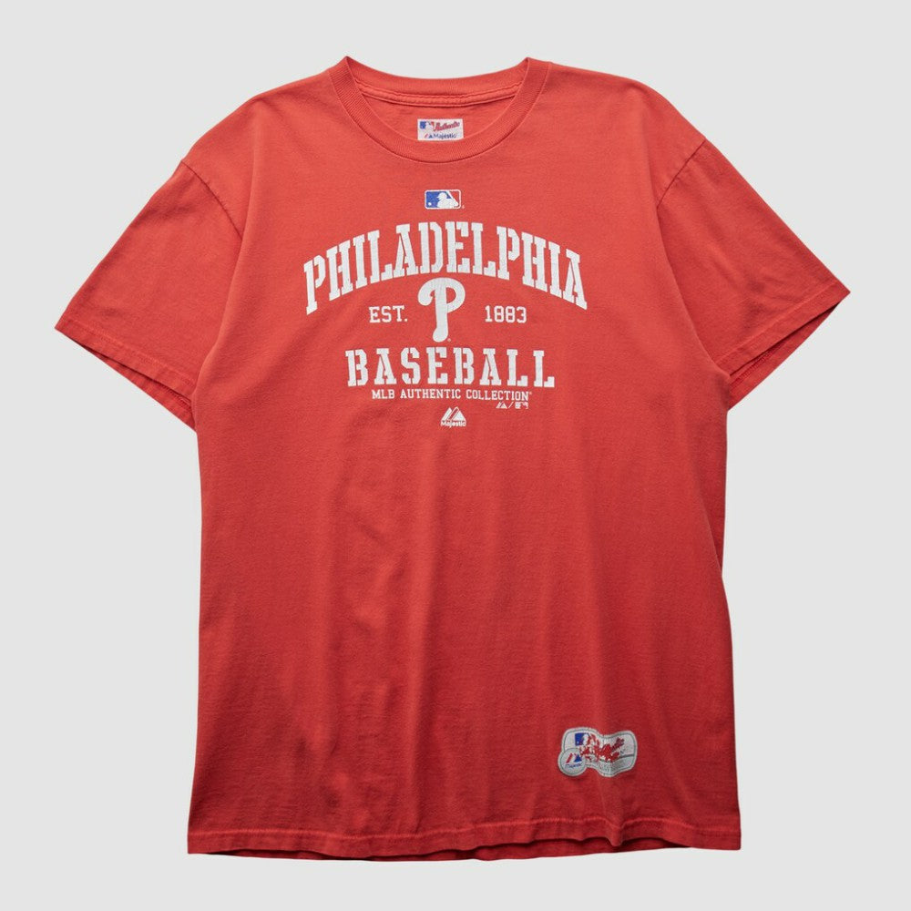Philadelphia Phillies Majestic 2000s T-shirt | MLB For sale