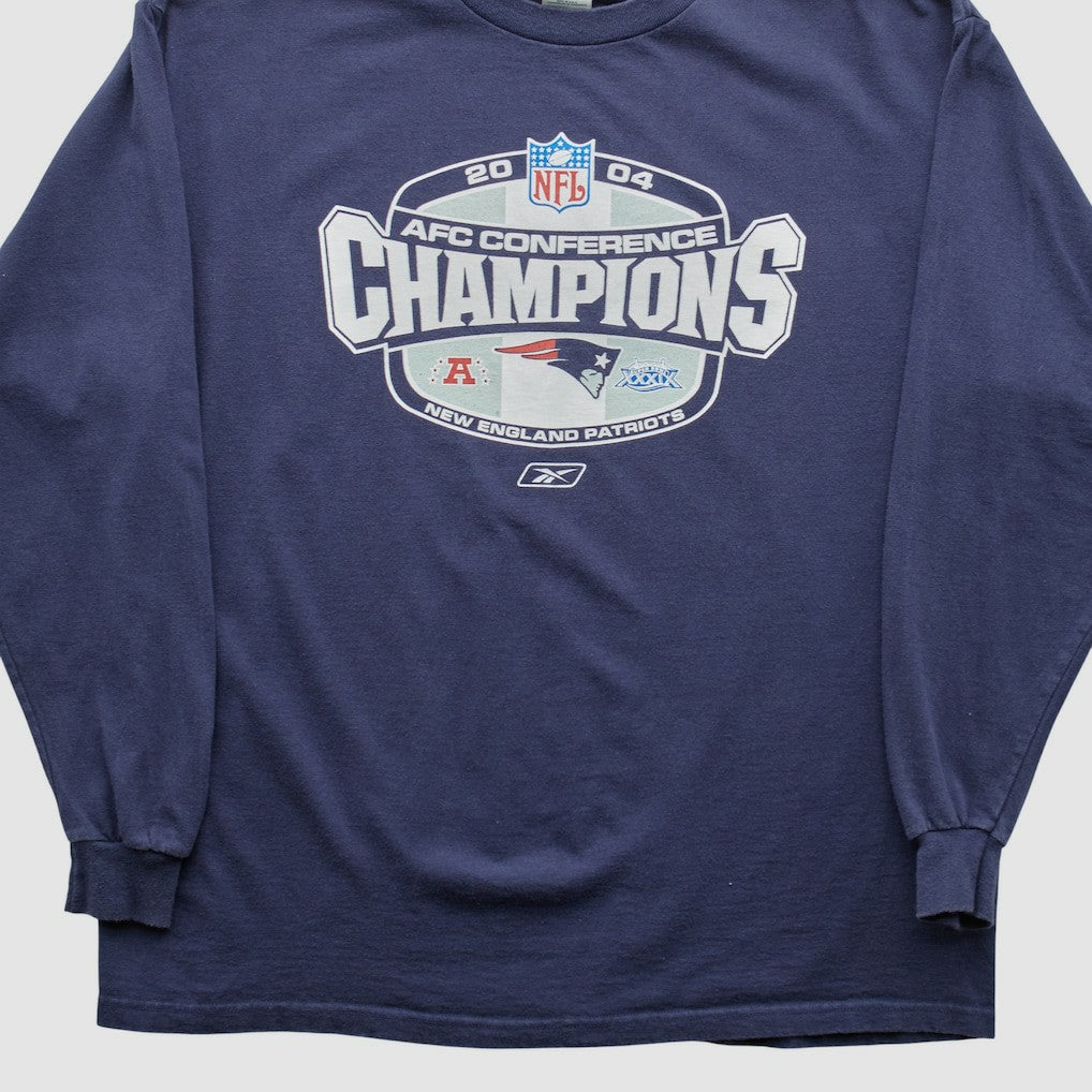 New England Patriots Fanatics Delta 2004 Long Sleeve T-shirt