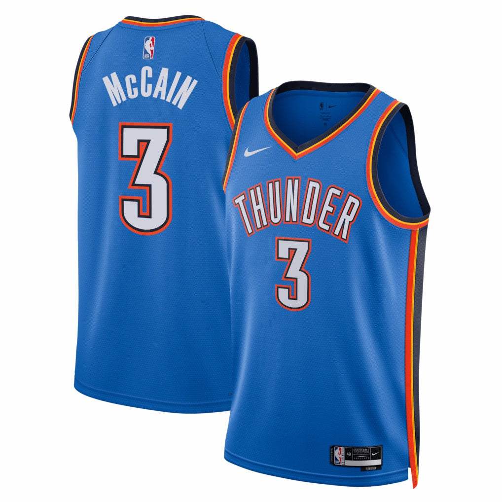 Jared McCain Oklahoma City Thunder Unisex Swingman Jersey For Sale