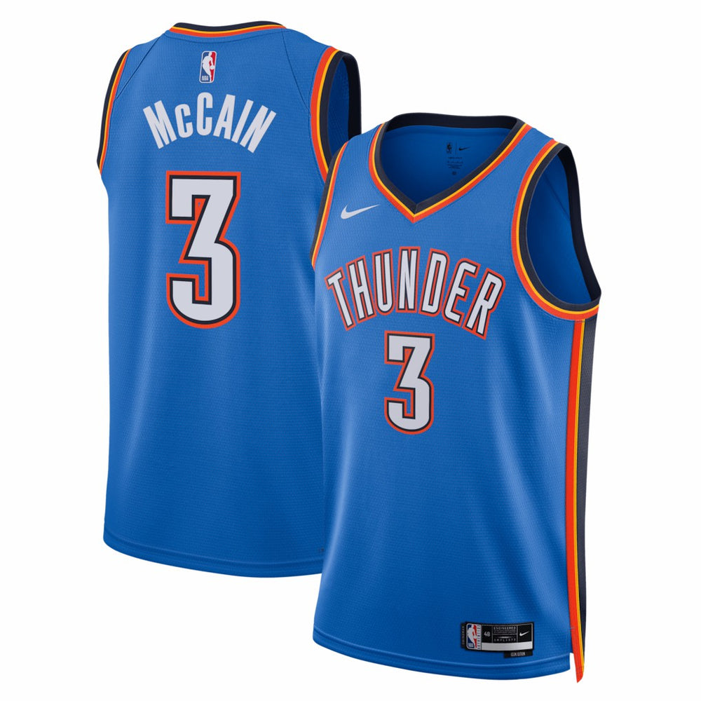 Jared McCain Oklahoma City Thunder Unisex Swingman Jersey For Sale