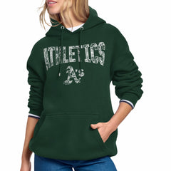 Athletics Starter Women's Lace Team Lockup Fleece Hoodie | MLB Online