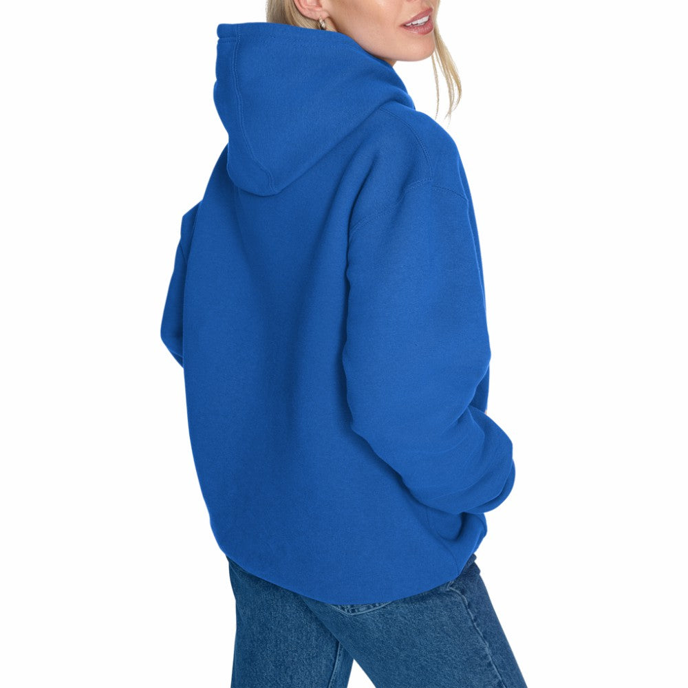 Kansas City Royals Starter Women's Lace Team Lockup Fleece Hoodie | MLB Near me