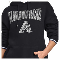Arizona Diamondbacks Starter Women's Lace Team Lockup Fleece Hoodie | MLB US