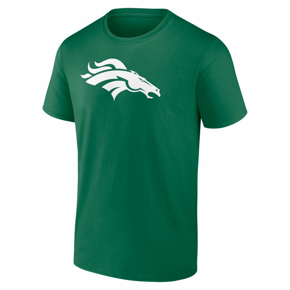 Denver Broncos  Bo Nix  St. Patrick's Day Icon Name & Number T-Shirt