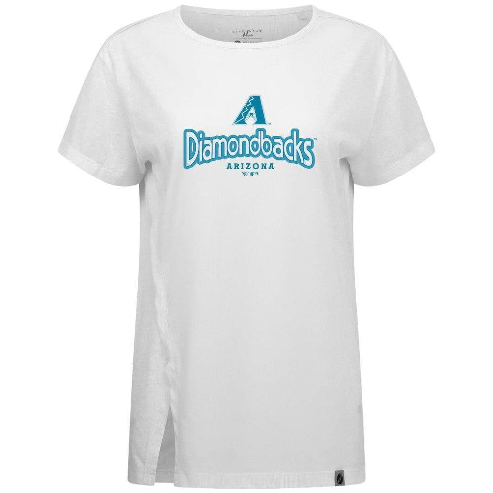 Arizona Diamondbacks Levelwear Women's Blue Haven Influx Cornerstone T-Shirt | MLB Online