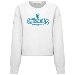 San Francisco Giants Levelwear Women's Judd Cornerstone Cropped Sweatshirt | MLB On Sale