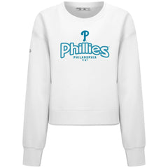 Philadelphia Phillies Levelwear Women's Judd Cornerstone Cropped Sweatshirt | MLB Near me