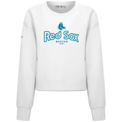 Boston Red Sox Levelwear Women's Judd Cornerstone Cropped Sweatshirt | MLB Shop