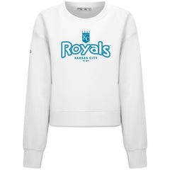 Kansas City Royals Levelwear Women's Judd Cornerstone Cropped Sweatshirt | MLB Near me