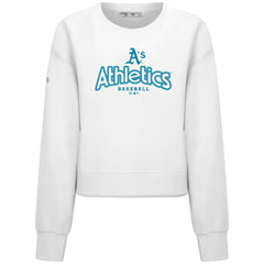 Athletics Levelwear Women's Judd Cornerstone Cropped Sweatshirt | MLB On Sale
