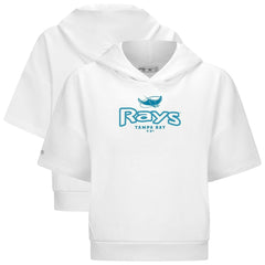 Tampa Bay Rays Levelwear Women's Amber Short Sleeve Cornerstone Hoodie | MLB For sale