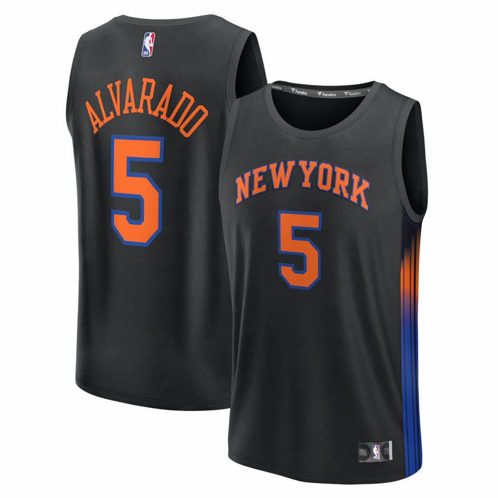 Jose Alvarado New York Knicks Fast Break Replica Jersey For Sale