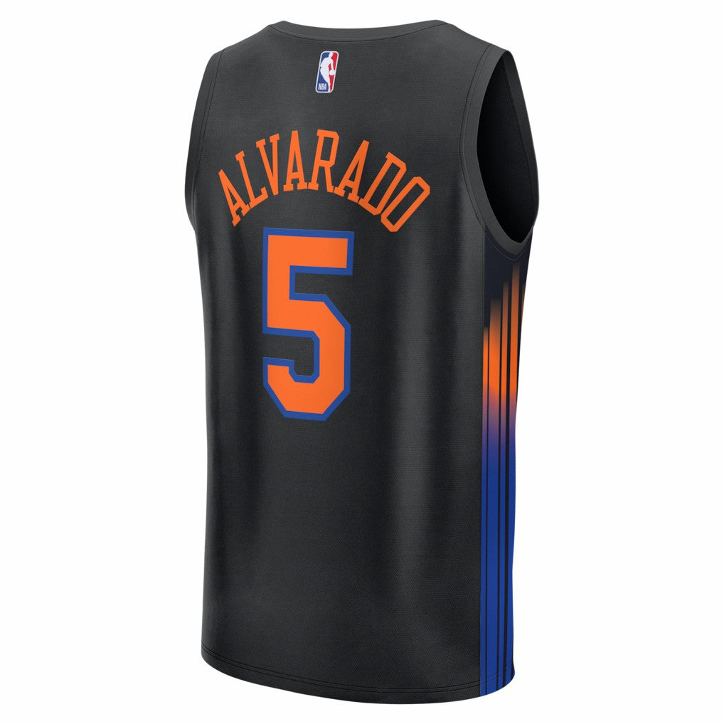 Jose Alvarado New York Knicks Fast Break Replica Jersey For Sale