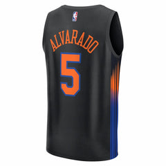Jose Alvarado New York Knicks Fast Break Replica Jersey For Sale
