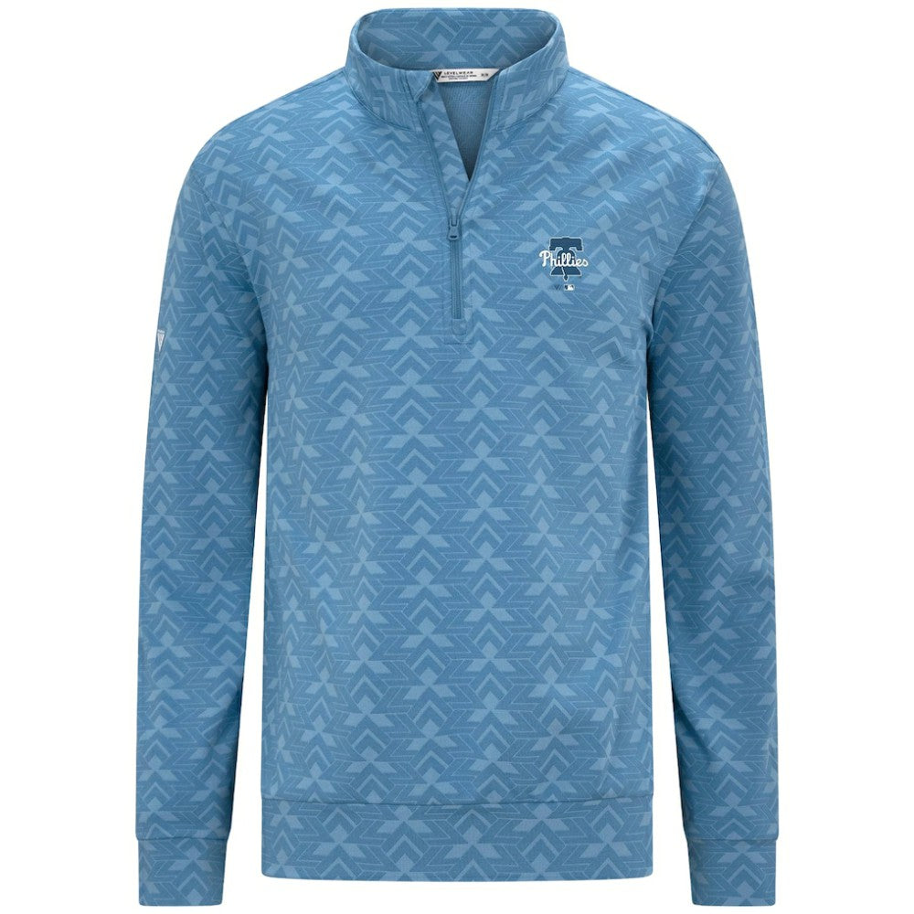 Philadelphia Phillies Levelwear Chameleon Quarter-Zip Pullover | MLB Discount